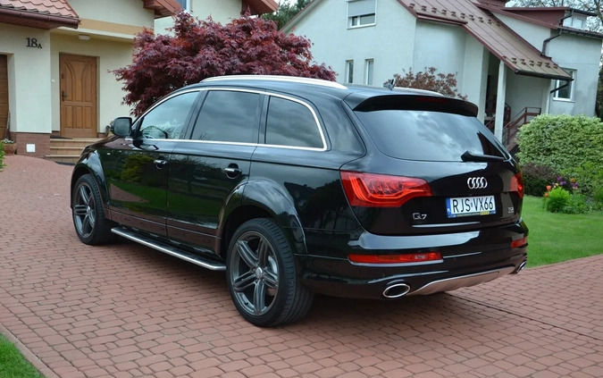 Audi Q7 cena 129000 przebieg: 154000, rok produkcji 2014 z Jasło małe 301